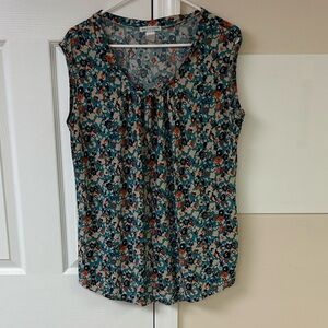 Emily Stacy Floral Women’s Blouse Tee